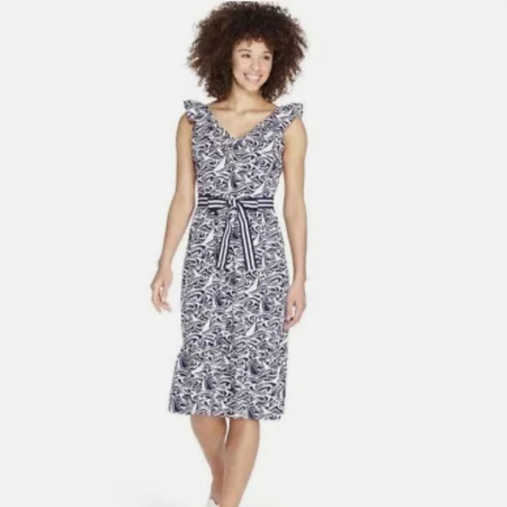 Vineyard Vines for Target midi dress sailing sz L